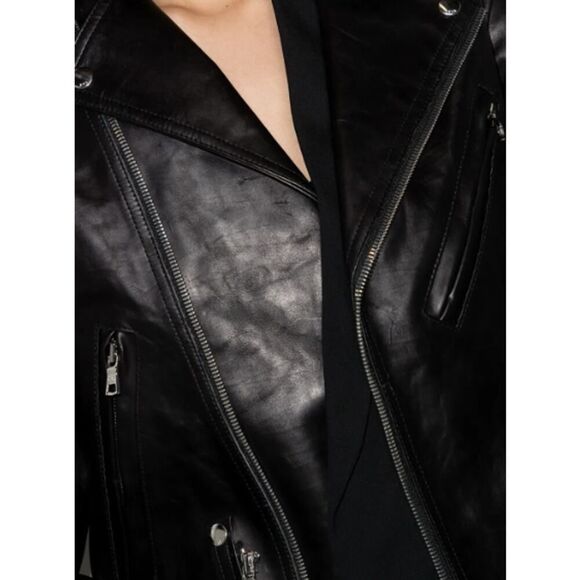 RTA Saige leather biker jacket - Size XS - NWT - Picture 3 of 8